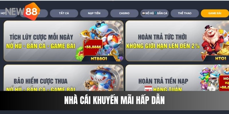 Nhà cái khuyến mãi hấp dẫn